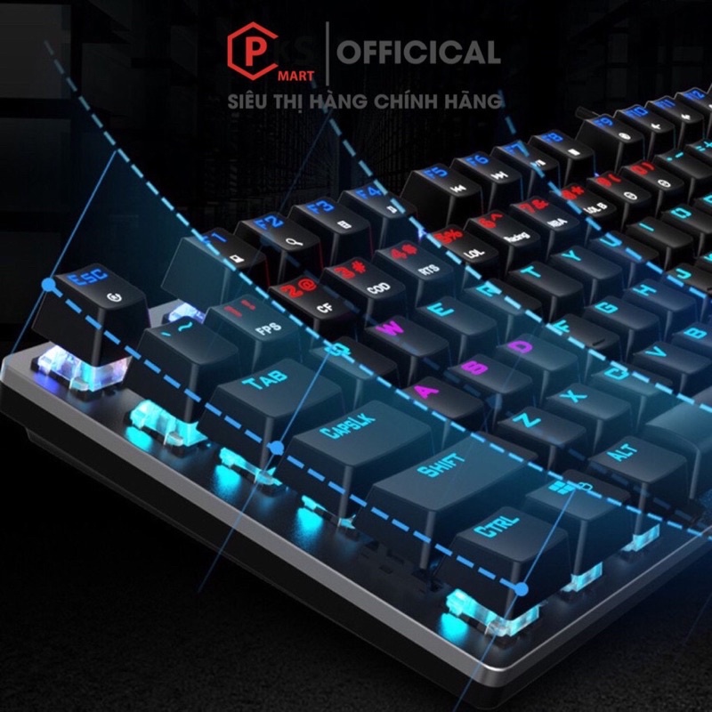 COMBO Chuột Bàn Phím Cơ Gaming ZK3 Và G15 Gaming cao cấp, nhiều chế độ led, phím tạch tạch cảm giác chơi game cực đã