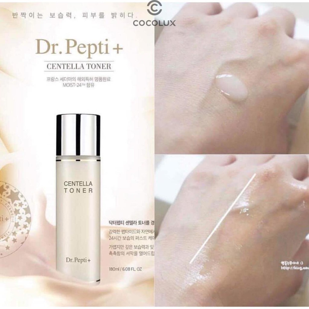 Nước hoa hồng Dr.Pepti Centella - [COCOLUX]