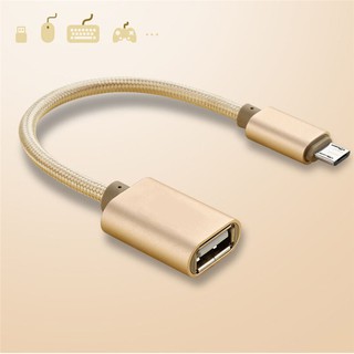 Cell phone tablet OTG data cable Creative Micro-Usb Male To USB line Adapter Dat