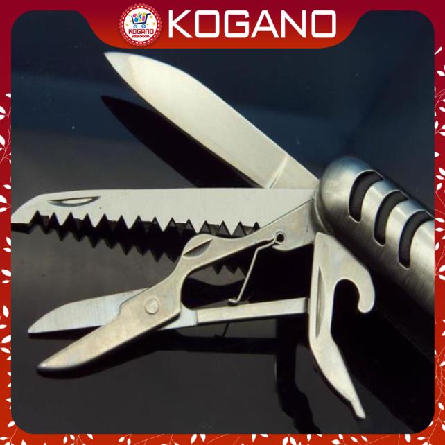 Dao đa năng KOGANO dụng cụ đa năng gia đình 11 món dao, kéo, vít, dũa,... sửa chữa tiện dụng HG-001297