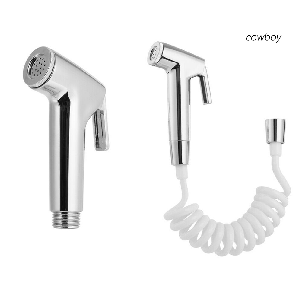 Vòi Xịt Toilet Cầm Tay Dạng Lò Xo Tiện Dụng Cho Phòng Tắm