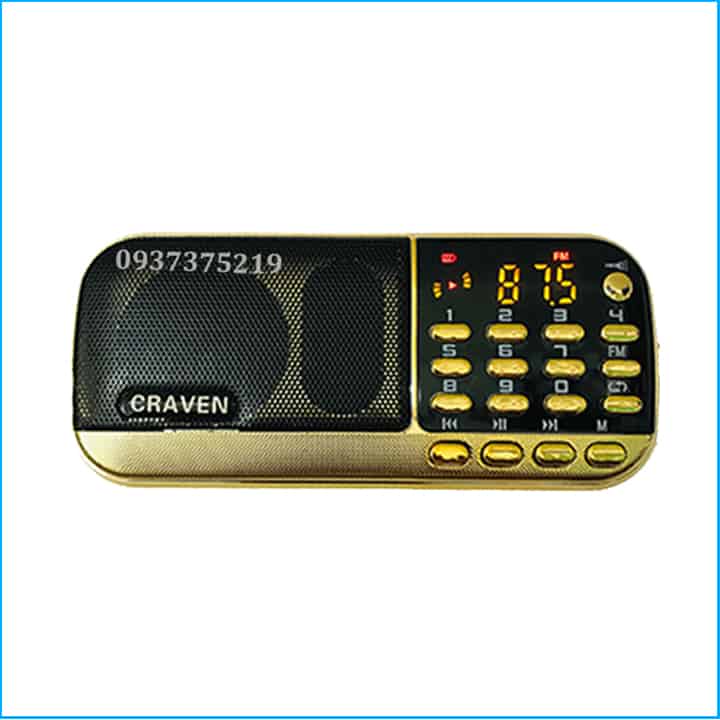 LOA PHÁP , LOA THẺ CRAVEN CR-836S ( CÓ ĐÈN PIN , CÓ ANTEN )
