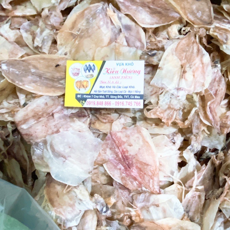 MỰC KHÔ CA MAU LOAI NGON 500g đuoc 100-120con