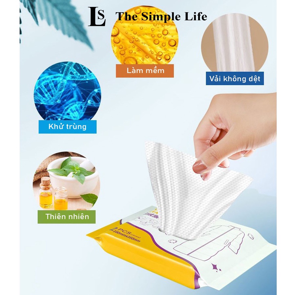 Khăn lau áo khoác tại chỗ, khăn giấy ướt lau vết bẩn trên quần, áo khoác siêu sạch, tiện lợi, cao cấp [CHÍNH HÃNG]
