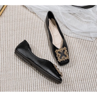 Giày Búp Bê Nơ Đá Vuông BIG SIZE_ HÀNG CÓ SẴN (Size 40➡️43)