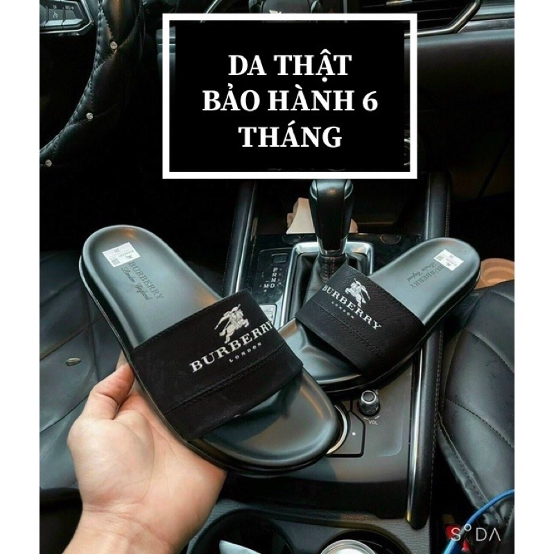 Dép Nam BBR Quai da thật hàng xuất xịn