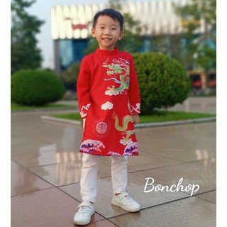 Áo dài cách tân cao cấp cho bé trai