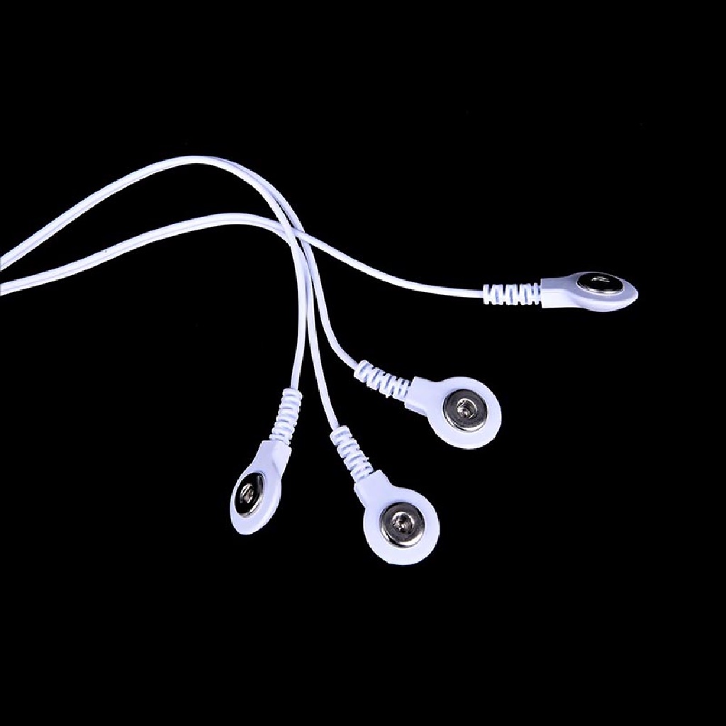Dây Dẫn Điện Cực 2.5mm 4 Nút 2 Trong 1 Cho Máy Liệu Pháp