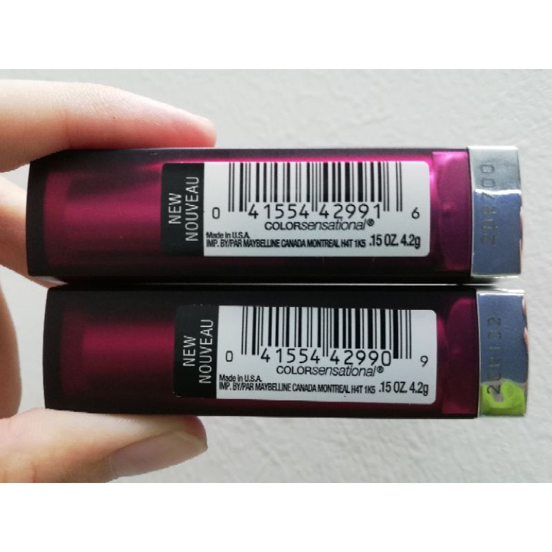 Combo son Mỹ Maybelline Creamy Matte 4.2g