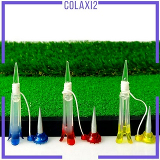 Plastic 3.35inch Golf Tees Unbreakable Long Durable High Performance Yellow