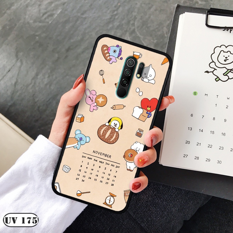 Ốp nhám viền dẻo cho điện thoại Xiaomi Redmi 9