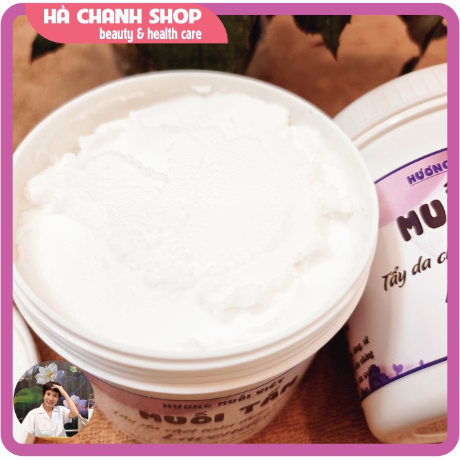 900gr Muối Tắm Tẩy Tế Bào Chết Toàn Thân Lavender Hương Dạng Cát Mịn Muối Tắm Trắng Cá Nhân Spa