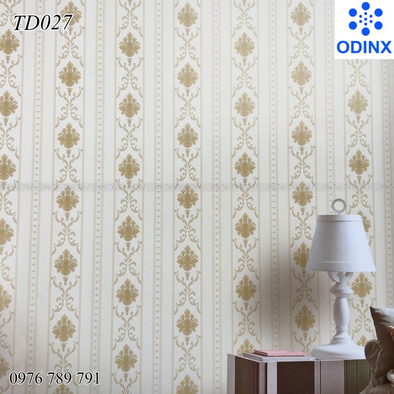 Giấy Dán Tường 3D Phòng Ngủ Hoa Văn Nổi  Lụa Không Keo Cao Cấp Nhiều Màu Đẹp Lựa Chọn