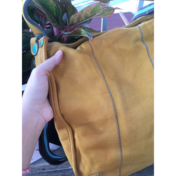 Túi si tuyển da thật Ý