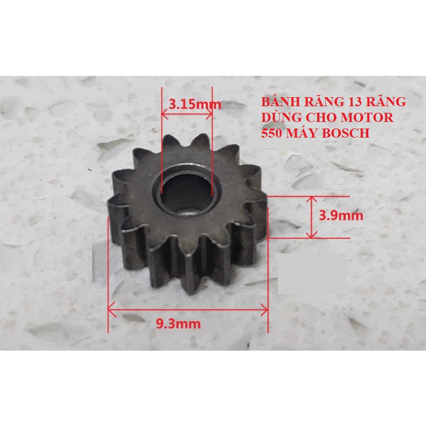 SV Bánh răng đầu trục motor máy khoan pin