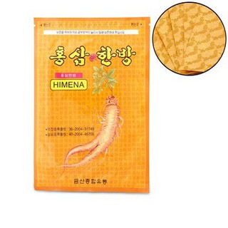 [Hàng mới về]  Cao Dán Sâm Himena Vàng Hàn Quốc 20M/Túi