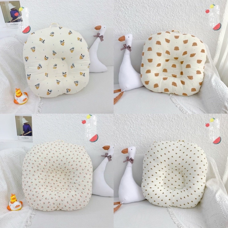 GỐI CHỐNG TRÀO NGƯỢC VẢI XÔ MUSLIN CAO CẤP