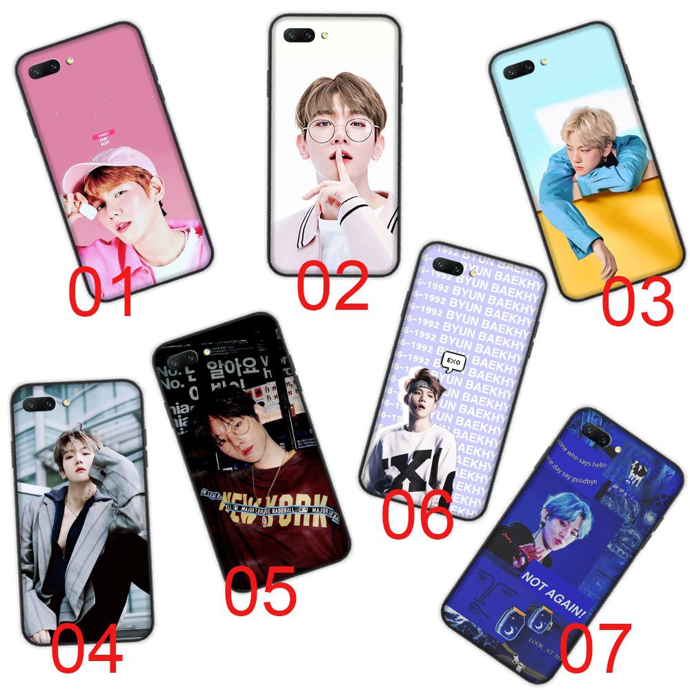 Ốp Lưng Phong Cách Baekhyun Cho Oppo A3S A5S A5 Ax5 A9 A73