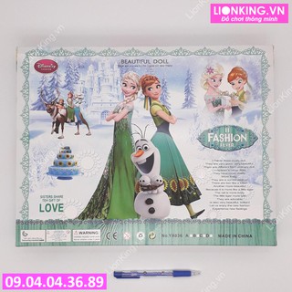 Đồ chơi Búp bê elsa anna YX036 (MS1223)