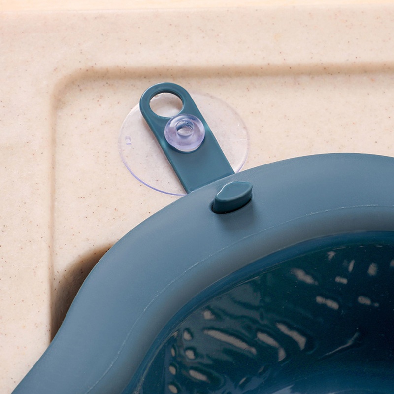 Rổ Tam Giác Rửa Rau Củ Quả Gắn Góc Bồn Rửa Chén Tiện Dụng Cho Nhà Bếp