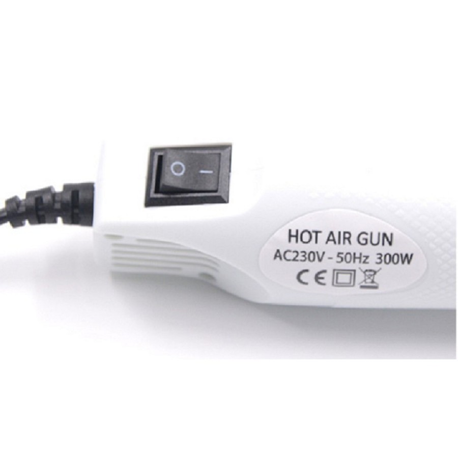 Súng nhiệt Heat Gun khử bọt hỗn hợp Epoxy Resin AB, làm mềm đất sáp, Súng thổi hơi nóng, khò nhiệt