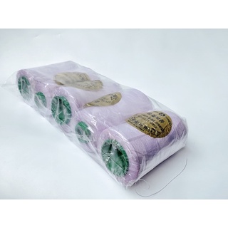 VỈ 5 CUỘN CHỈ MAY 5000M MÀU TÍM HOA CÀ