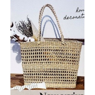 Túi, làn giỏ cói đi biển và đi chơi, decor đi chợ tiện ích hang xuất khẩu  HUNGPHUC