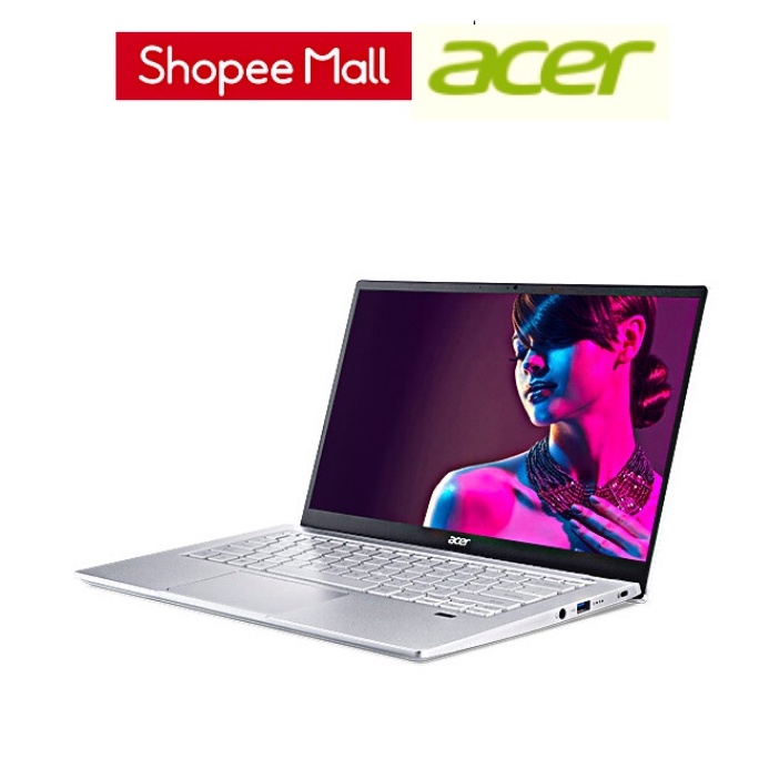 Laptop Acer Swift 3 SF314-43-R4X3 (NX.AB1SV.004)/ Bạc/ AMD Ryzen 5-5500U/ RAM 16GB/ 512GB SSD/14inch FHD/Win 11SL