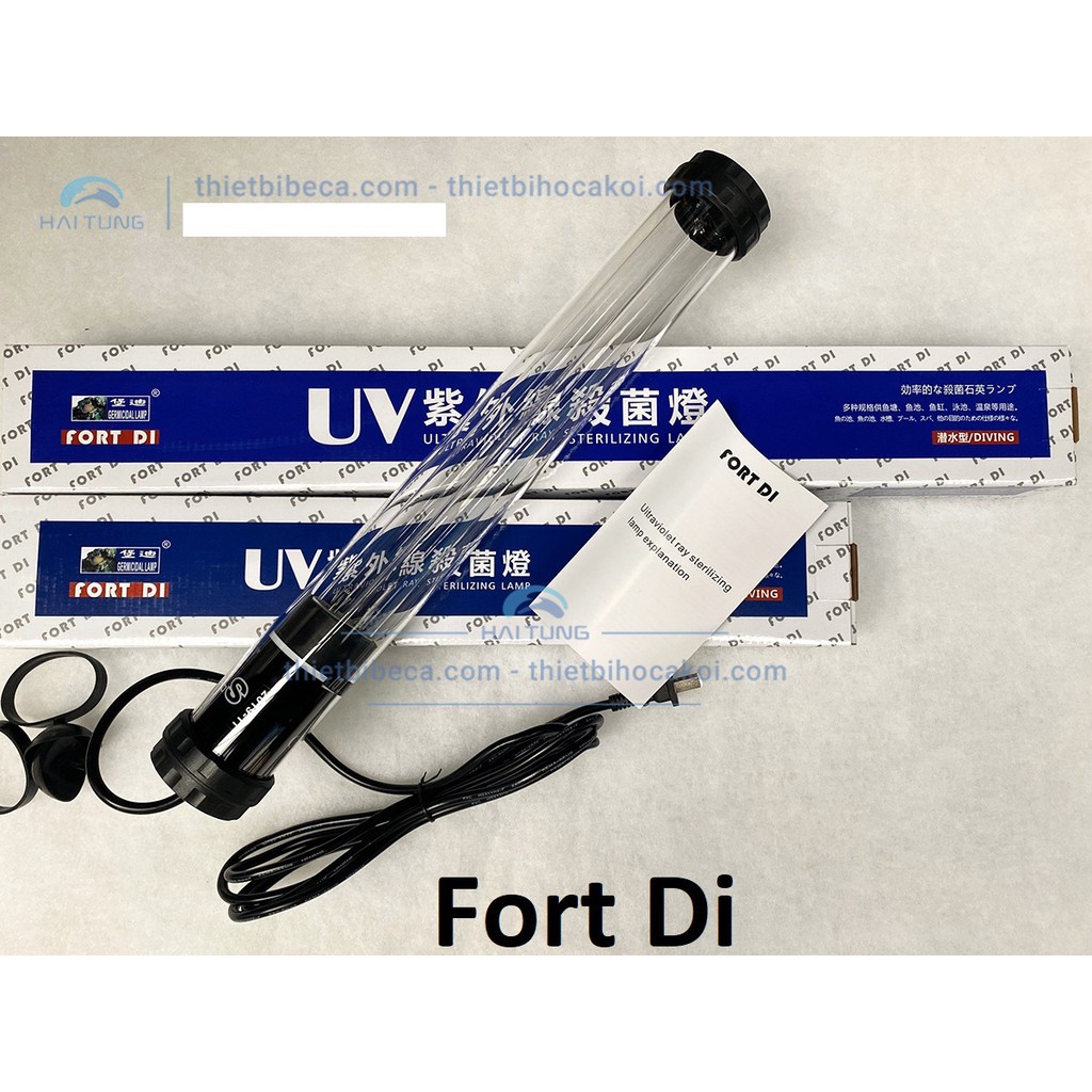 Đèn UV Fort di 55W, Gebo 55W, 3D 60W. Với Tia Cực Tím Mạnh Diệt Tảo Diệt Khuẩn Bể Cá Hiệu Quả