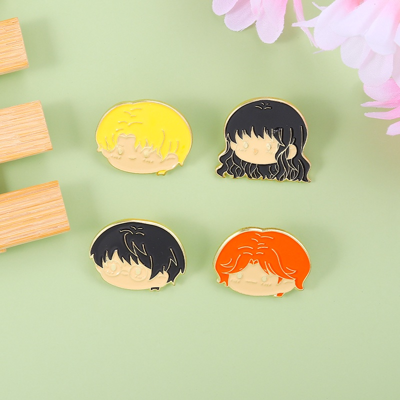 Ghim Cài Áo Phong Cách Phim Harry Potter Dễ Thương