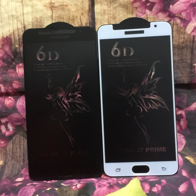 Kính cường lực Galaxy J7 prime full 6D chống vân tay nhám cực tốt