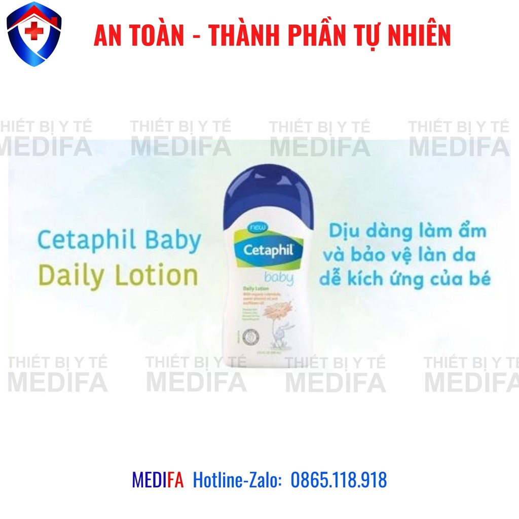 Sữa dưỡng ẩm cho bé dưỡng chất hữu cơ từ hoa cúc Calendula-Cetaphil dùng được cho bé bị chàm sữa, hăm tã, ngứa đỏ, 400mL