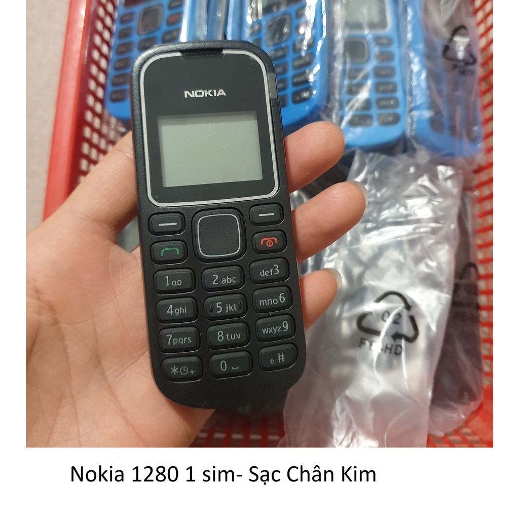 Điện Thoại Nokia 1280 Zin Chính Hãng Màn Hình Zin, Main Zin - Được Chọn Phụ Kiện