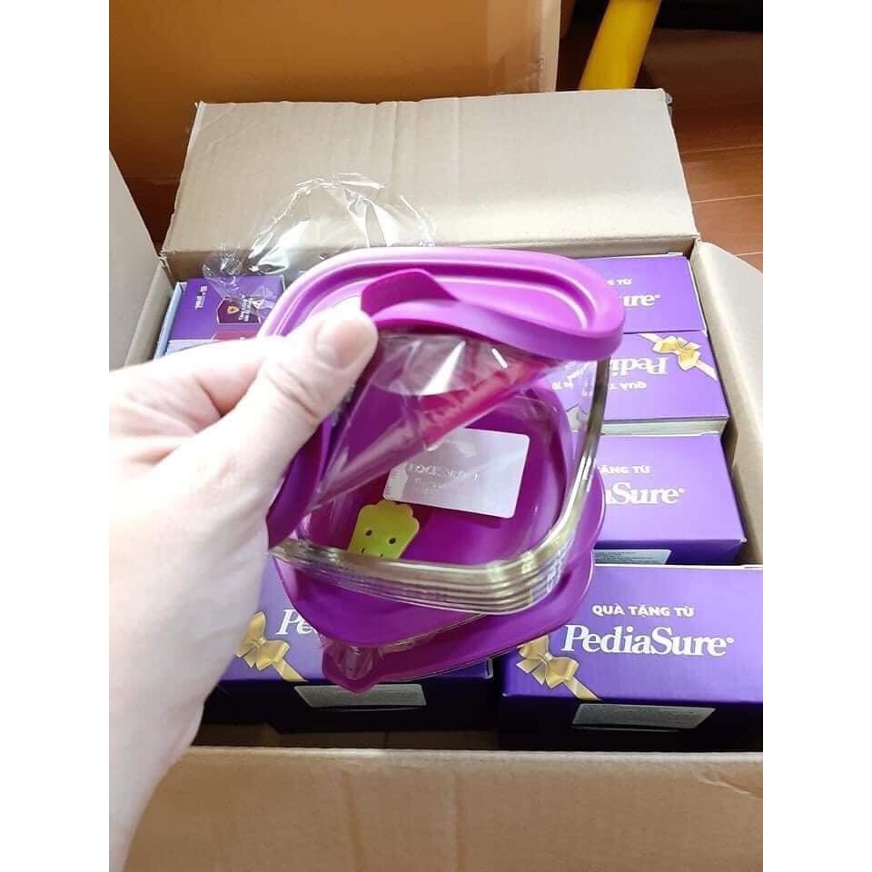 Hộp Thủy Tinh Chịu Nhiệt Rice Container Lock&amp;Lock - Quà tặng của Pediasure