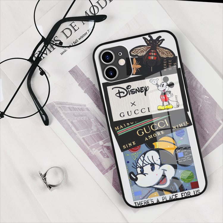 Ốp iphone hãng Gucci xinh đẹp chuột Mickey đáng yêu Iphone 8Plus/X/Xs/Xs Max/11/11 Promax/12/12 Promax OK-JC20210056