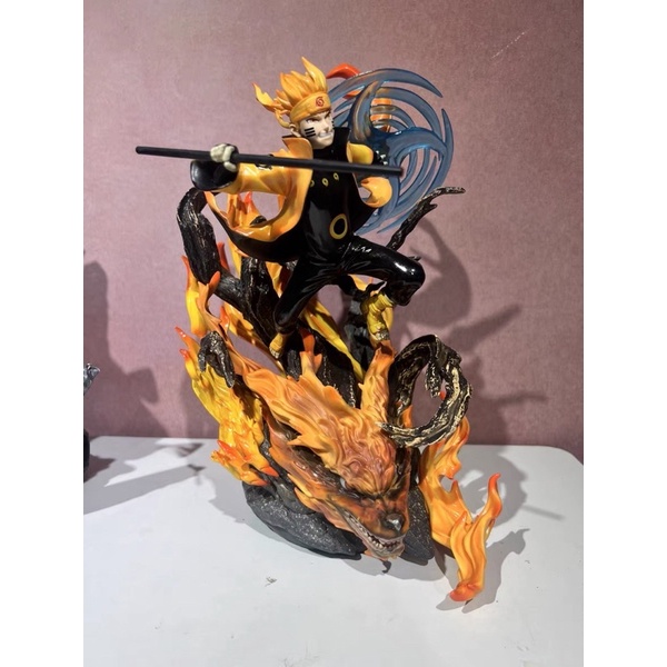 Mô Hình Naruto Lục Đạo cao 35cm có led có hiệu ứng động - Naruto