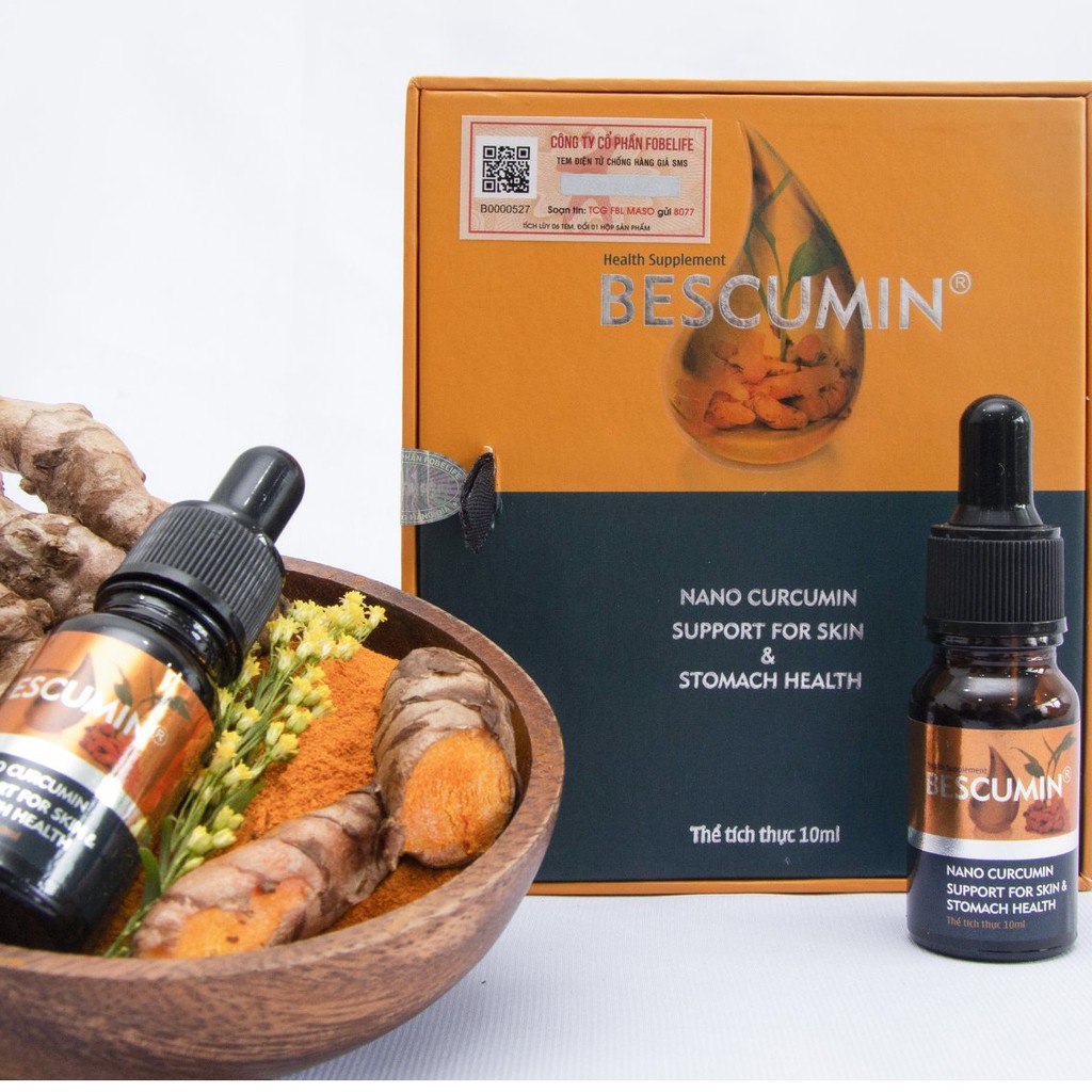 Bescumin –Hỗ trợ điều trị bệnh dạ dày (chai 10ml)