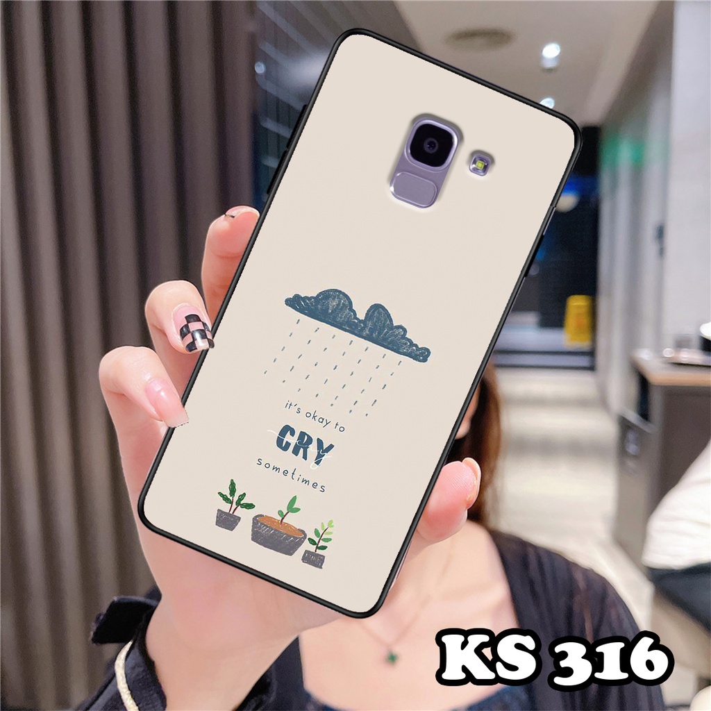 Ốp lưng Samsung A6 2018 - Samsung A6 Plus - Ốp Samsung in hình BlueSky - Chất liệu TPU chống sốc bảo vệ lưng máy