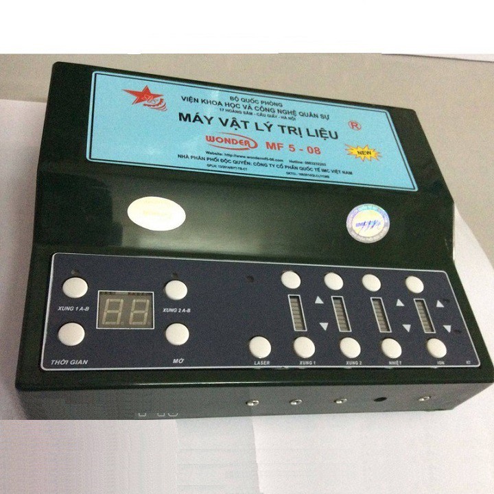 Máy Vật Lý Trị Liệu Đa Năng Wonder MF 508 New - BỘ QUỐC PHÒNG