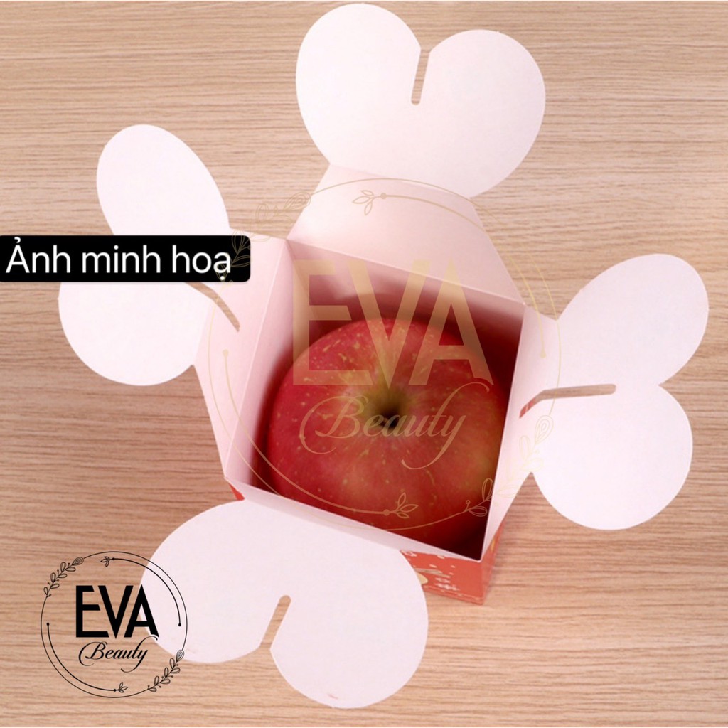 Combo 5 Hộp Giấy Đựng Quà Giáng Sinh / Hộp Quà Noel Hoạt Hình Xinh Xắn Nhiều Mẫu M2014