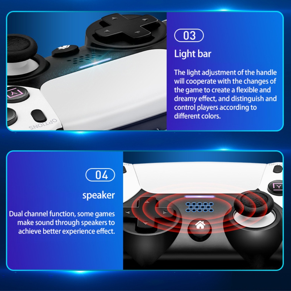 100% original Wireless Game Controller For PS4 Elite/Slim/Pro Console Dualshock Gamepad With Programmable Back Button Support PC Gamepad FTP