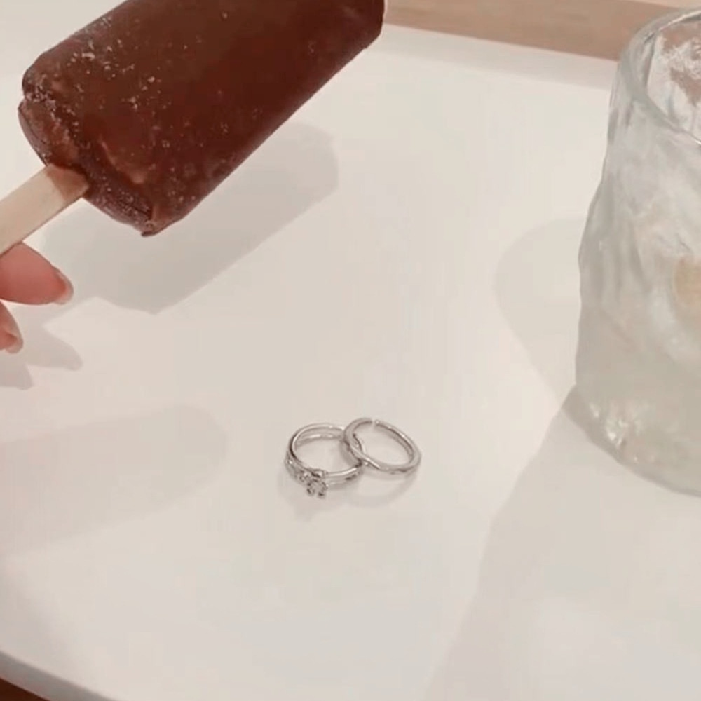 Set Nhẫn Hở Hình Gấu Thời Trang Hàn Quốc Cho Nữ