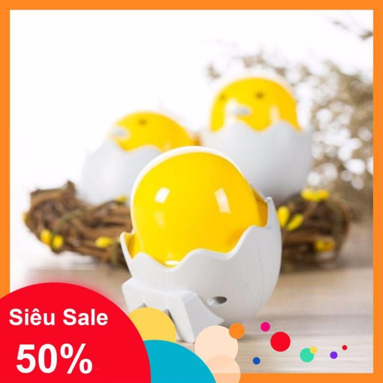 Đèn ngủ 💓SALE💓 Đèn ngủ hình con gà siêu đáng yêu, tính năng cảm biến tự động bật tắt theo ánh sáng, dễ thương 5170