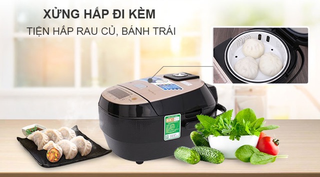 Nồi cơm điện cao tần Midea 1.5 lít MB-HS4007 Mới 100%- Giữ ấm từ 12 - 24 giờ -Bảo hành 12 tháng