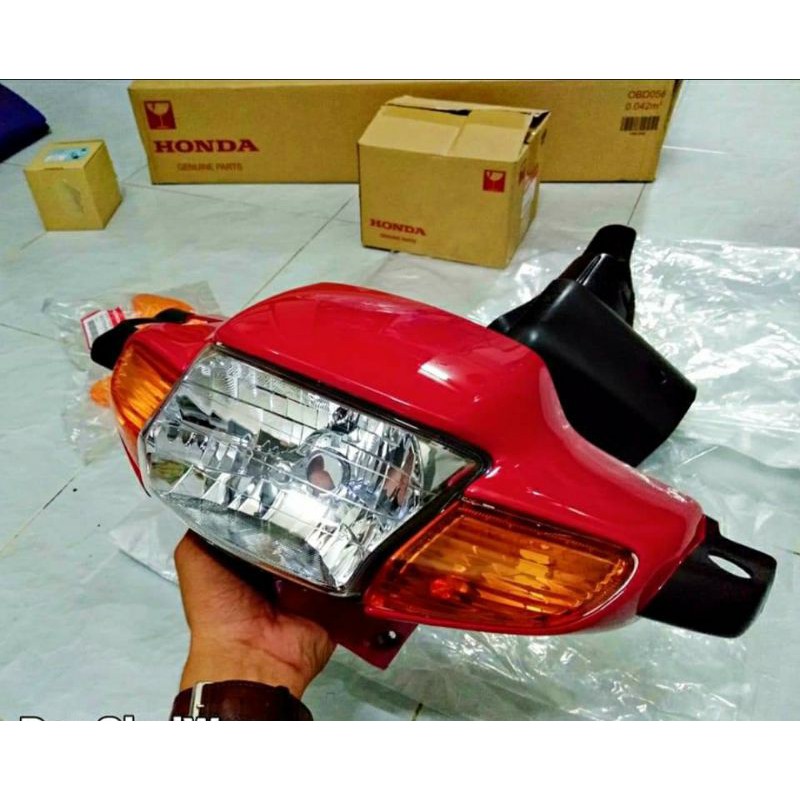 bộ đầu đèn xe wave thái 110 zin honda chính hãng mới