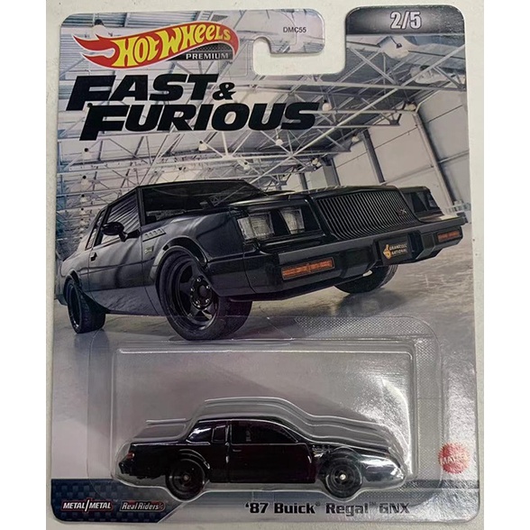 Xe mô hình Hot Wheels Fast & Furious '87 Buick Grand National Regal GNX