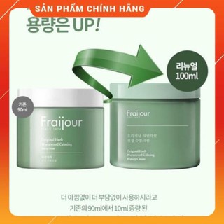Kem Dưỡng Ẩm Thảo Mộc FRAIJOUR Original Herb Wormwood Calming Watery Cream 100ml