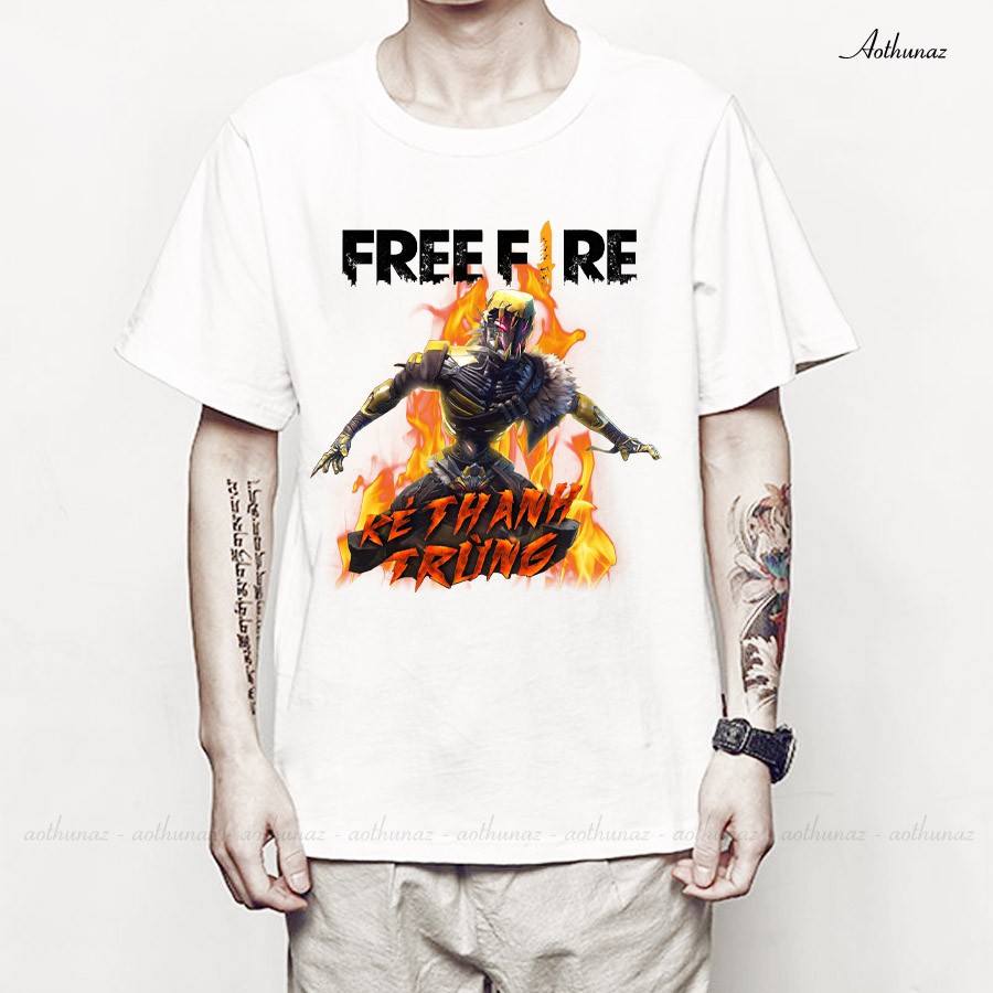 Áo thun Free Fire in hình Kẻ Thanh Trừng - Mẫu mới Cotton thái M2336