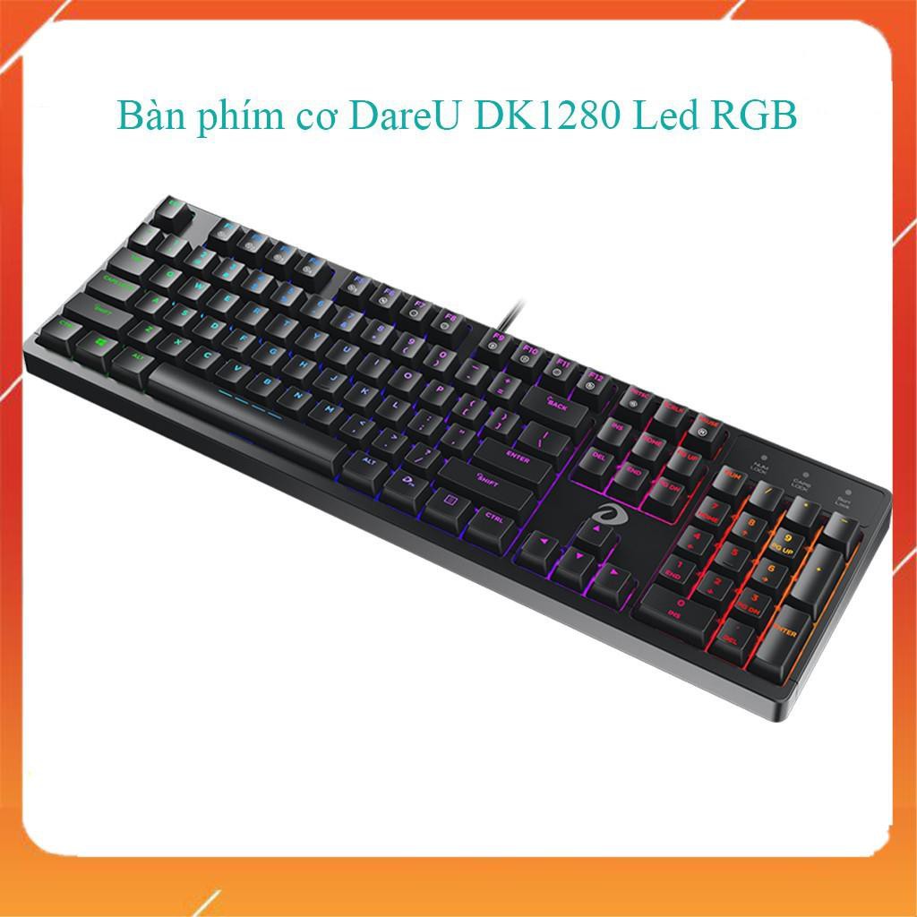 Bàn phím cơ Gaming Dareu EK1280 - Mã cũ DK1280 - Led RGB - Bảo hành 24 tháng