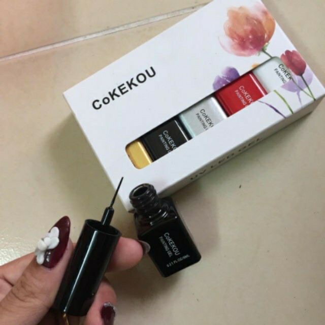 Cọ vẽ nét sơn gel COKEKOU